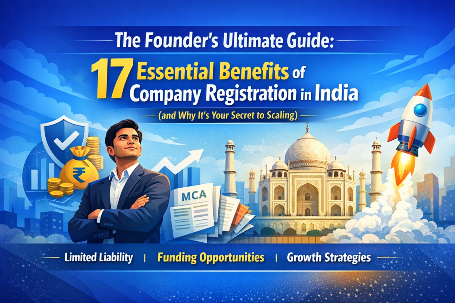 The Founder’s Ultimate Guide: 17 Essential Benefits of Company Registration in India (and Why It’s Your Secret to Scaling)